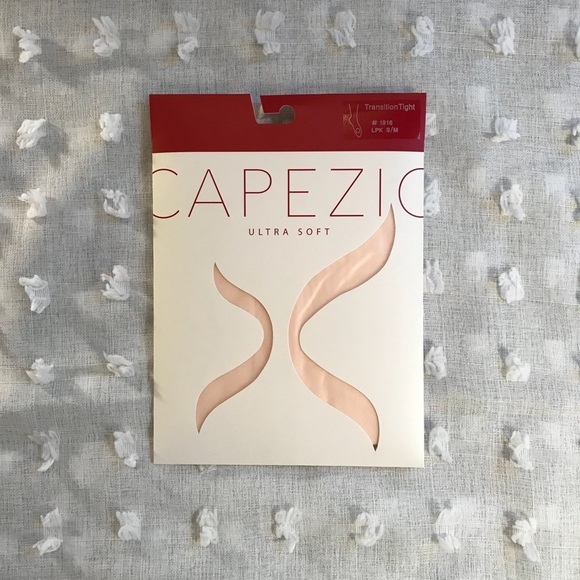 Capezio NWT Ultra Soft Transition Tight Light Pink - Picture 2 of 2